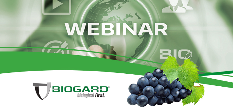 Biogard - Webinar “La moderna difesa della vite da vino secondo BIOGARD®”